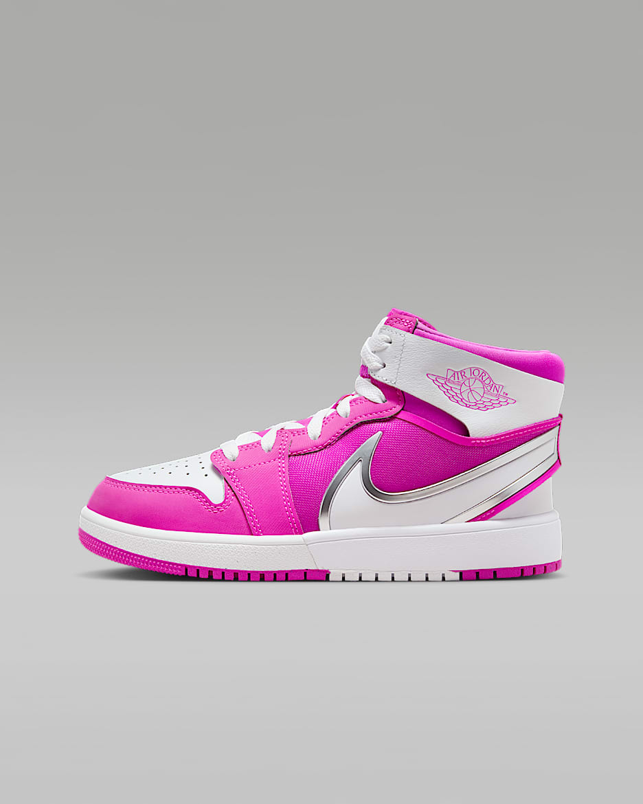 Jordan 1 Mid RM EasyOn Big Kids' Shoes. Nike JP Jordan 1 Mid RM EasyOn Big Kids' Shoes. Nike JP